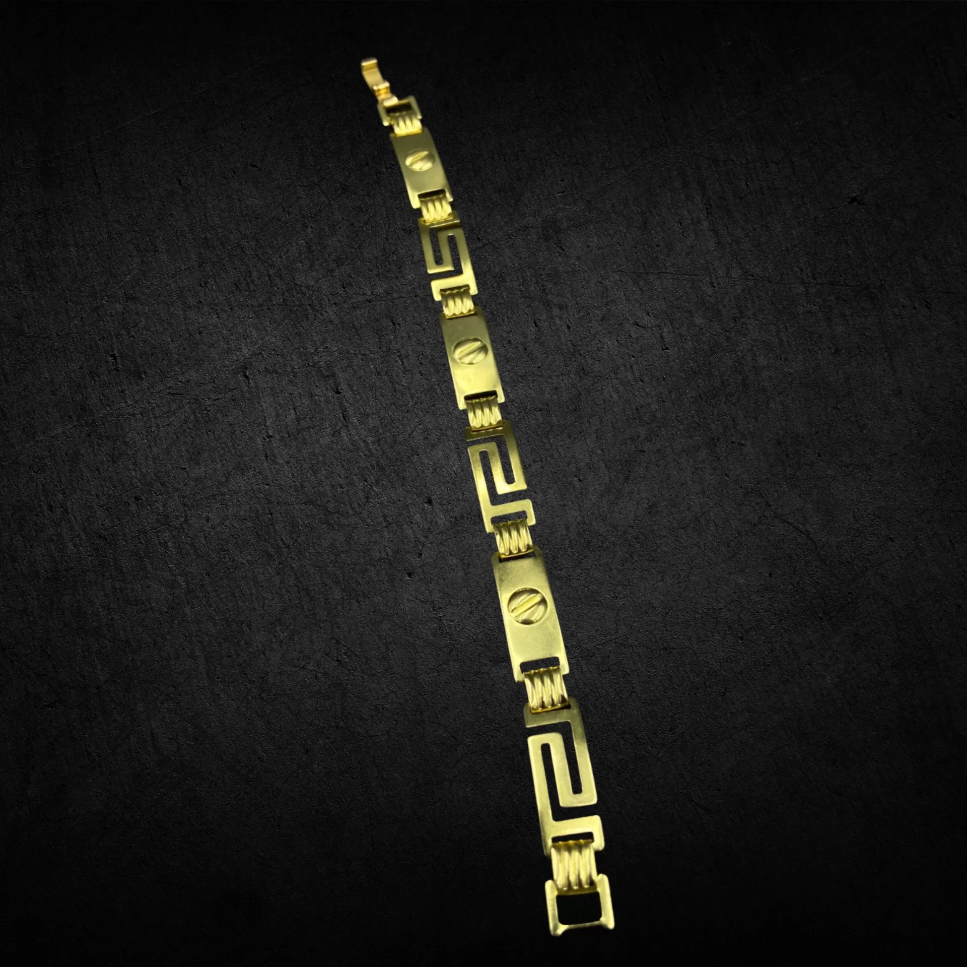 Bracelete Grego Masculino 2 Bracelete Grego Masculino - Imagem 2