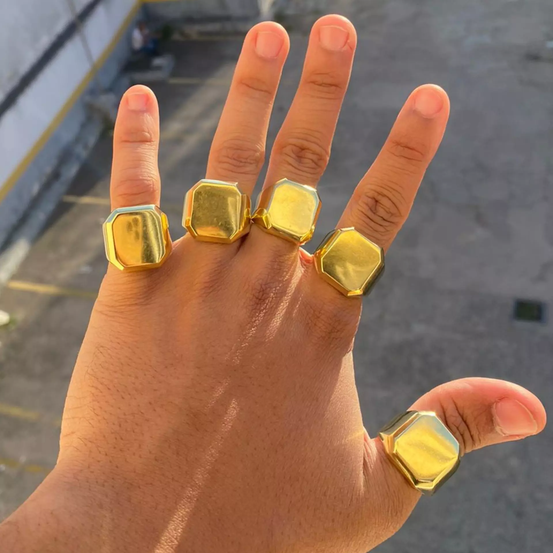 Anel liso 2 Anel liso - Imagem 2